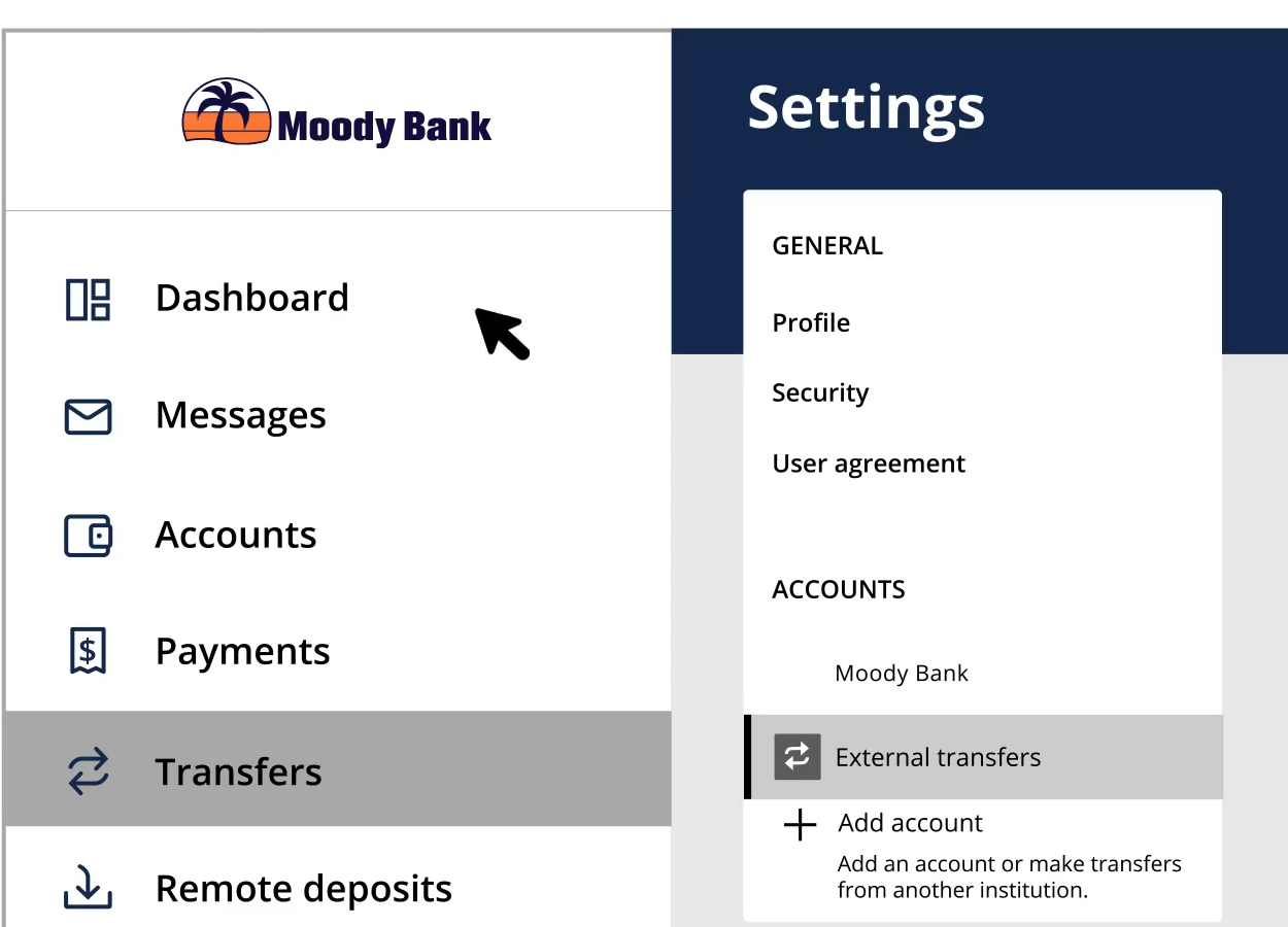 Mobile banking video | Add External Account