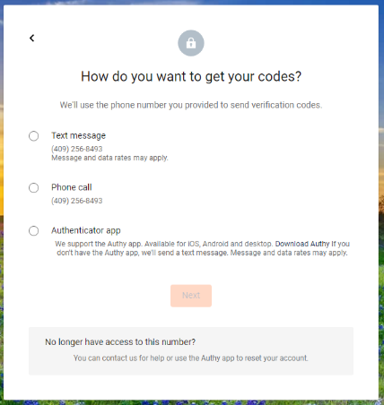how do you want to get your codes